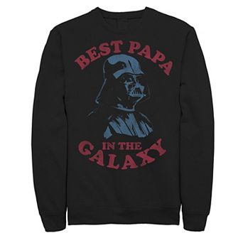 Disney's Star Wars Men's Darth Vader Best Papa In The Galaxy Fleece