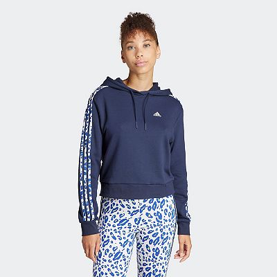 Adidas cheetah print hoodie hotsell