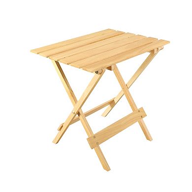 Casual Home Portable Folding Side Table 2-piece Set