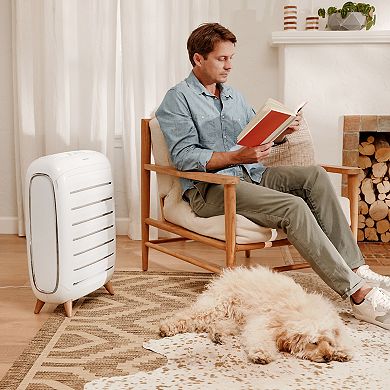 HoMedics Smart True HEPA Extra Large Room Air Purifier with Air Quality Sensor and UV-C