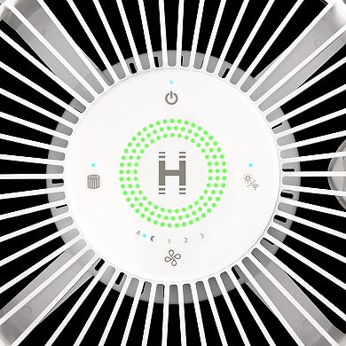 HoMedics Smart True HEPA Large Room Air Purifier with Air Quality Sensor & UV-C