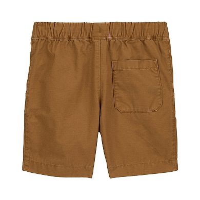 Boys 4-14 Carter's Pull-On Canvas Shorts