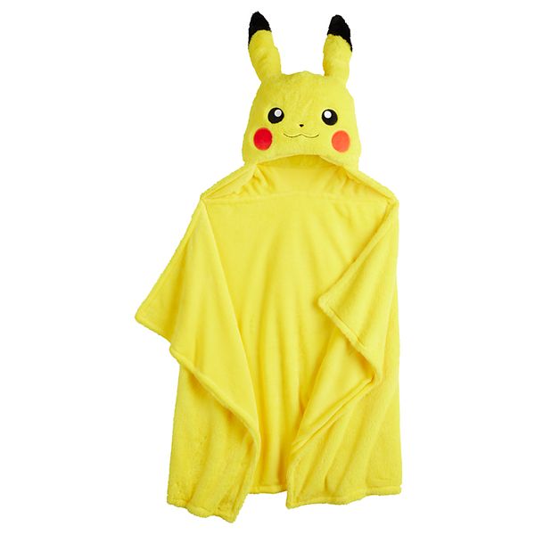 Pokemon Pikachu Kids 16'' Hooded Backpack