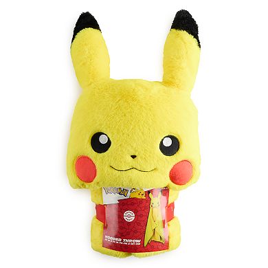 Pokémon Pikachu Hooded Throw Blanket