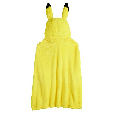 Pokémon Pikachu Hooded Throw Blanket