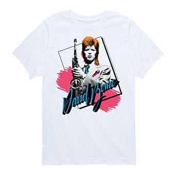 Boys 8-20 David Bowie Sax Graphic Tee