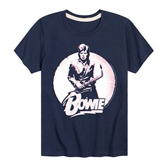 Boys 8-20 David Bowie Circle Graphic Tee
