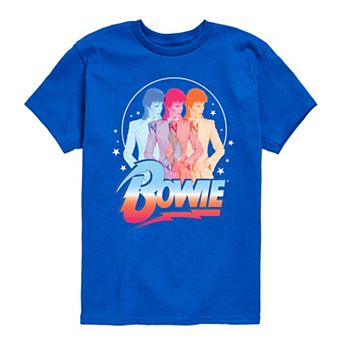 Boys 8-20 David Bowie 3D Graphic Tee