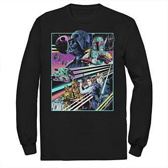 Disney's Star Wars Men's Rebellion Poster Long Sleeve Tee