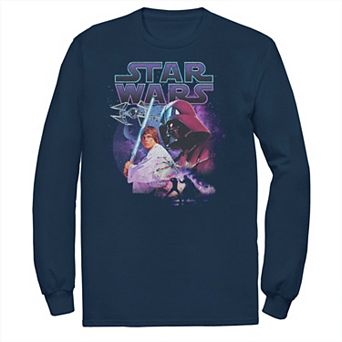 Disney's Star Wars Men's Father Son Galactic Battle Long Sleeve Tee