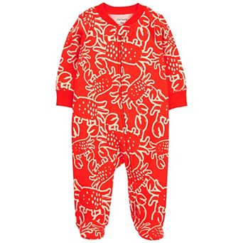 Baby Boy Carter's Crab Sleep & Play Pajamas