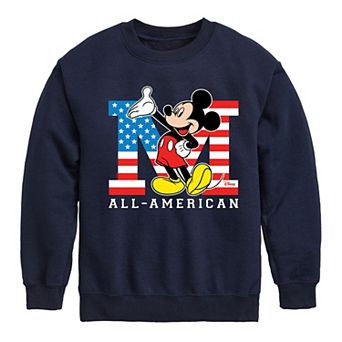 Disney's Mickey Mouse Boys 8-20 All American Fleece Sweatshirt