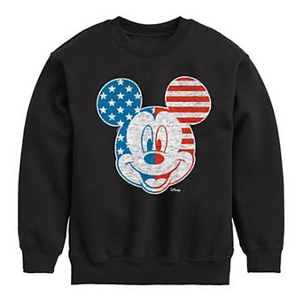 Disney's Mickey Mouse Boys 8-20 Stars & Stripes Fleece Sweatshirt
