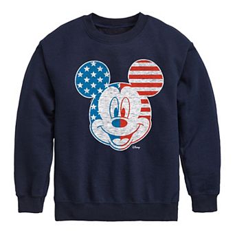 Disney's Mickey Mouse Boys 8-20 Stars & Stripes Fleece Sweatshirt