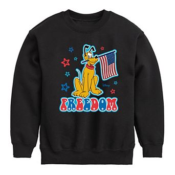 Disney's Pluto Boys 8-20 Freedom Fleece Sweatshirt