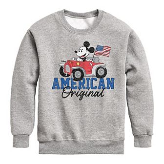 Disney's Boys 8-20 American Original Fleece Sweatshirt
