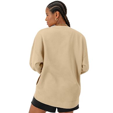 Women's Champion® Vintage Wash Oversized V-Neck Pullover