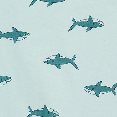 Baby Boy Carter's 2-Pack Shark Print Bodysuits