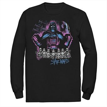 Disney's Star Wars Men's Dark Side Front Line Long Sleeve Tee