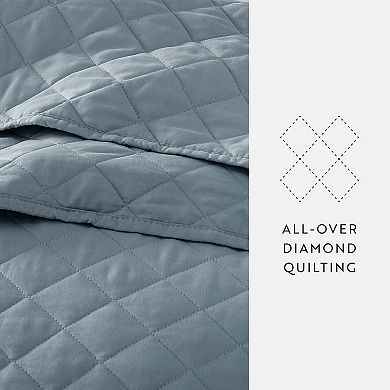 Home Collection All Season Diamond Quilt Set with Shams