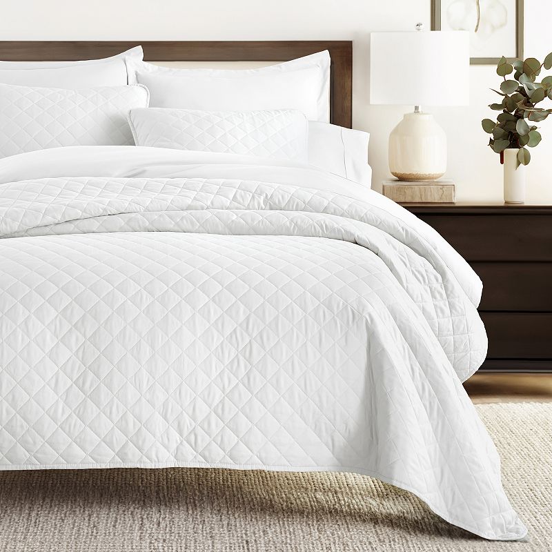 46555419 Home Collection All Season Diamond Quilt Set with  sku 46555419