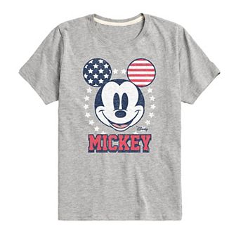 Disney's Mickey Mouse Boys 8-20 Ears USA Graphic Tee