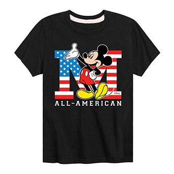 Disney's Mickey Mouse Boys 8-20 All American Graphic Tee