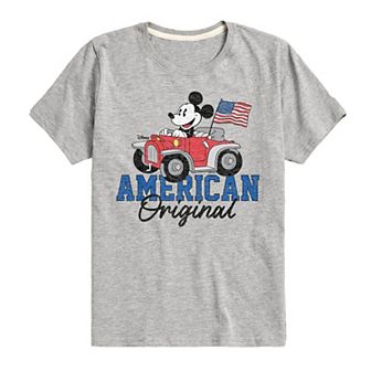 Disney's Mickey Mouse Boys 8-20 American Original Graphic Tee