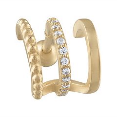 Womens Gold Ear Cuffs Earrings Jewelry Kohl s