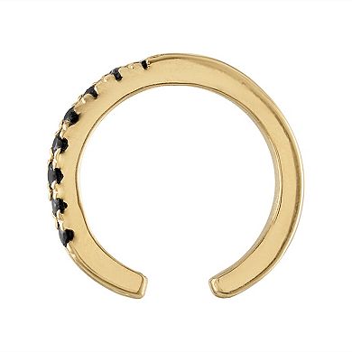 Amella Jewels 10k Gold Cubic Zirconia Ear Cuff