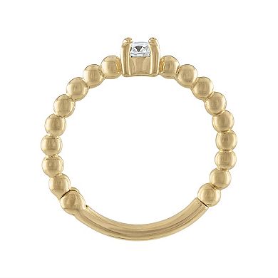 Amella Jewels 14k Gold Diamond Beaded Cartilage Earring