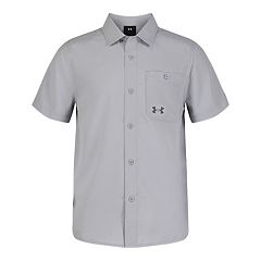 Boys Under Armour Button-Down Shirts Kids