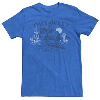Men's Out West Lost Traits Cowboy Desert Graphic Tee