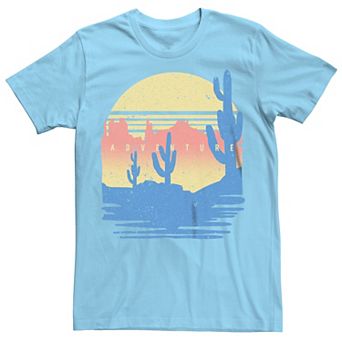 Men's Adventure Desert Silhouettes Graphic Tee