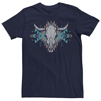 Men's Bull Skull Western Graphic Tee
