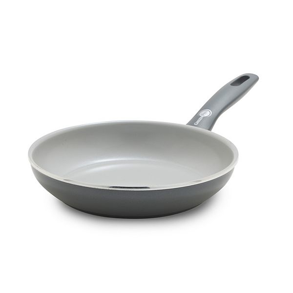 GreenPan Dover 8 " Ceramic Nonstick Frying Pan in Grey
