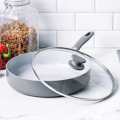 GreenPan Dover 3-qt. Healthy Ceramic Nonstick Covered Saute Pan GreenPan Dover 3-qt. Healthy Ceramic Nonstick Covered Saute Pan