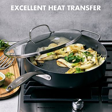 GreenPan Canterbury 5-qt. Covered Skillet with Helper Handle