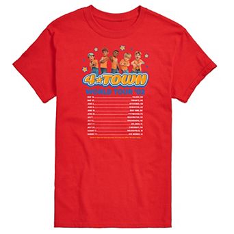 Disney / Pixar’s Turning Red Big & Tall 4 Town World Tour Graphic Tee