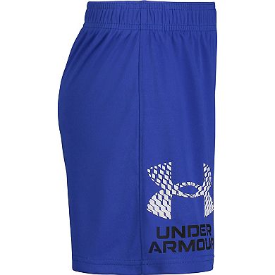 Boys 4-7 Under Armour Prototype Side Logo Wordmark Shorts