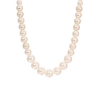 1928 Graduated Simulated Pearl Strand Necklace