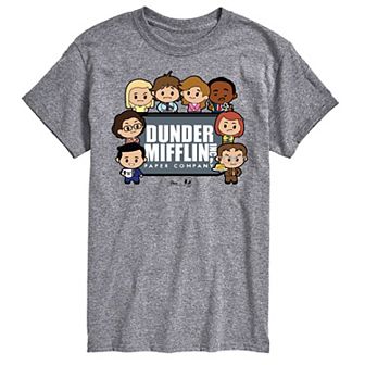 Big & Tall The Office Dunder Mifflin Graphic Tee