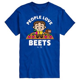 Big & Tall The Office People Love Beets Graphic Tee