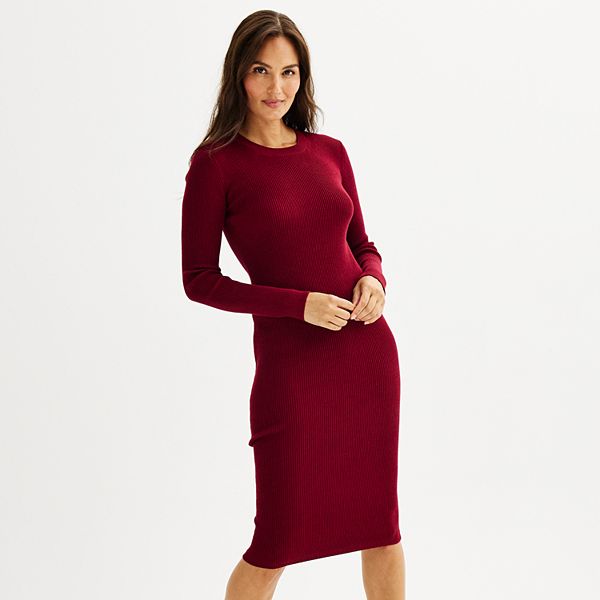 Kohls on sale sweater dresses