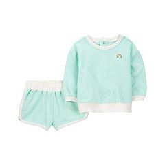 3-6 Months Girls Green Clothing Sets