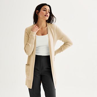 Petite Nine West Essential Cardigan