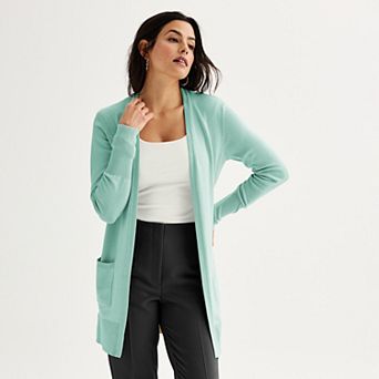 Petite Nine West Essential Cardigan