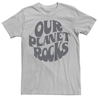 Men's Our Planet Rocks Circle Graphic Tee