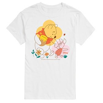 Disney's Winnie the Pooh Big & Tall Pooh And Piglet Graphic Tee