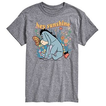 Disney's Winnie the Pooh Big & Tall Butterfly Flowers Graphic Tee
